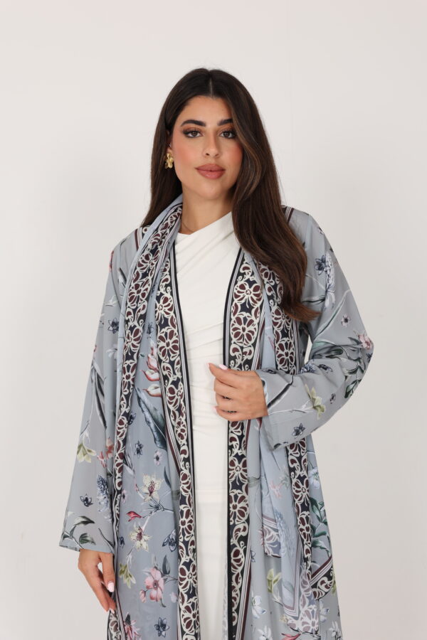 Summer Collection Abaya-8364 - Image 4