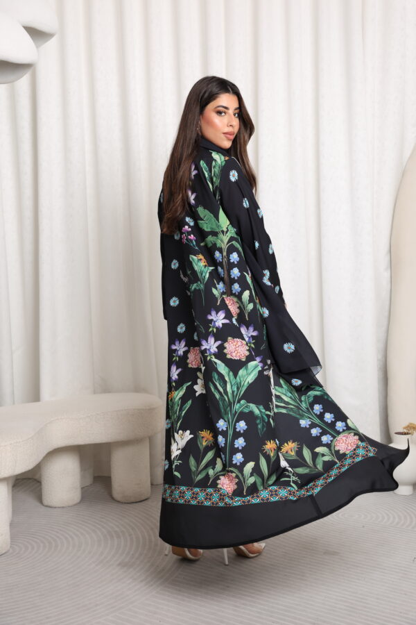 Summer Collection Abaya - 8366 - Image 5