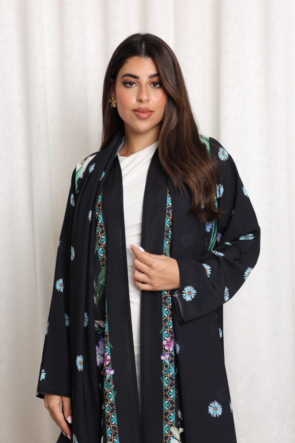 Summer Collection Abaya - 8366 - Image 3