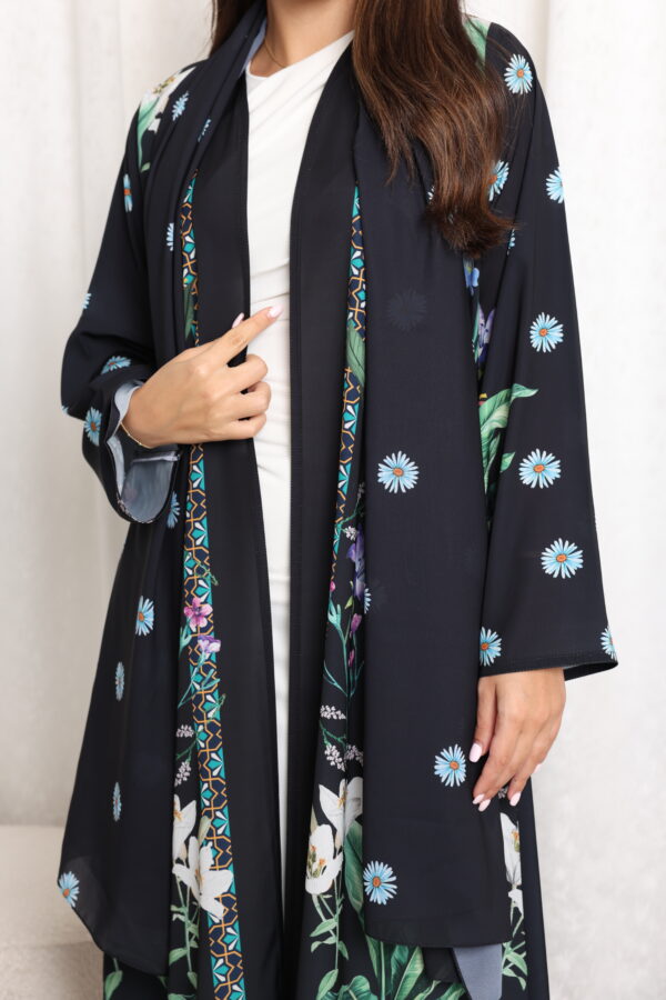 Summer Collection Abaya - 8366 - Image 2