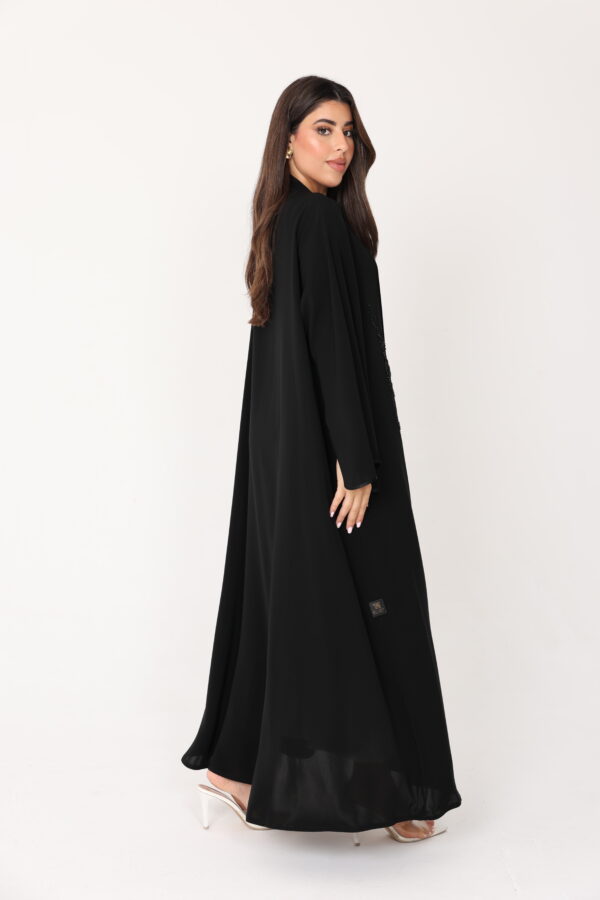 Fabric Crape Handmaid Work - 8367 - Image 3
