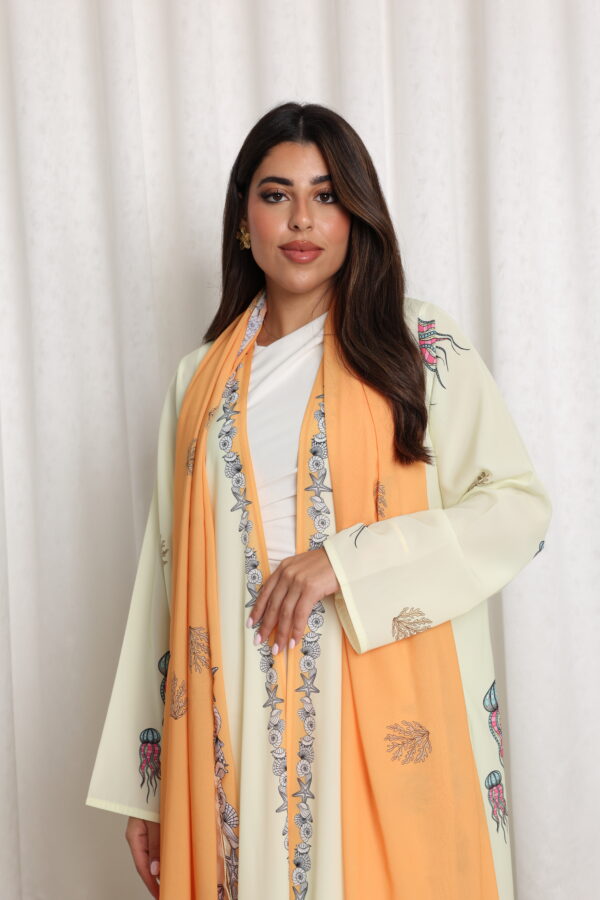 Summer Collection Abaya - 8369 - Image 5