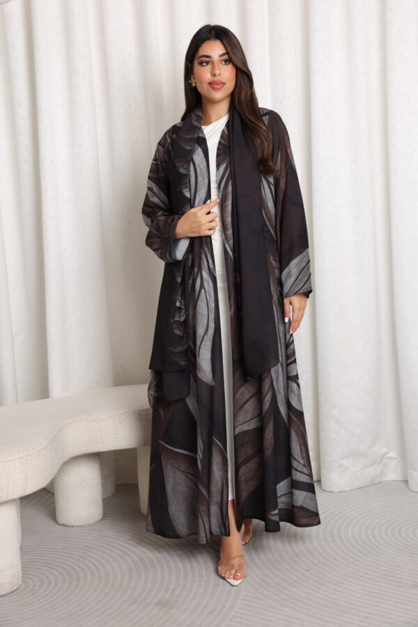 Summer Collection Abaya - 8373 - Image 3