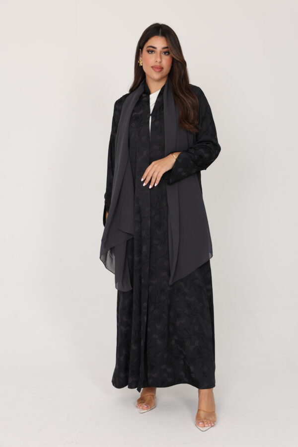 Summer Collection Abaya Black Colour - 8374