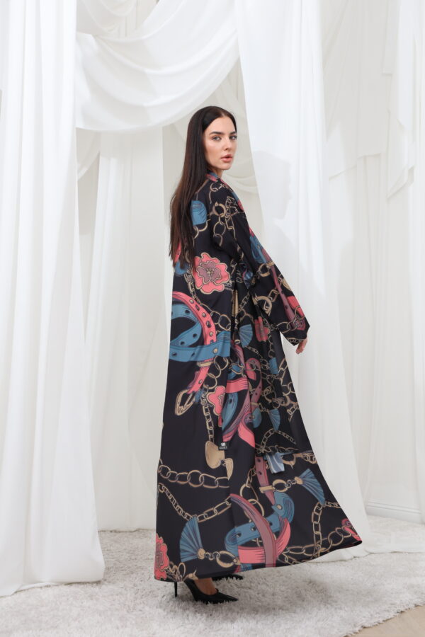 Summer collection Abaya - 8430 - Image 6