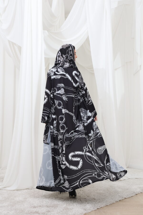 Summer Collection Abaya - 8429 - Image 4