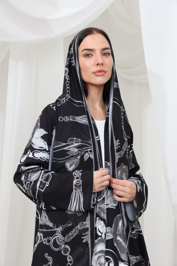 Summer Collection Abaya - 8429 - Image 5