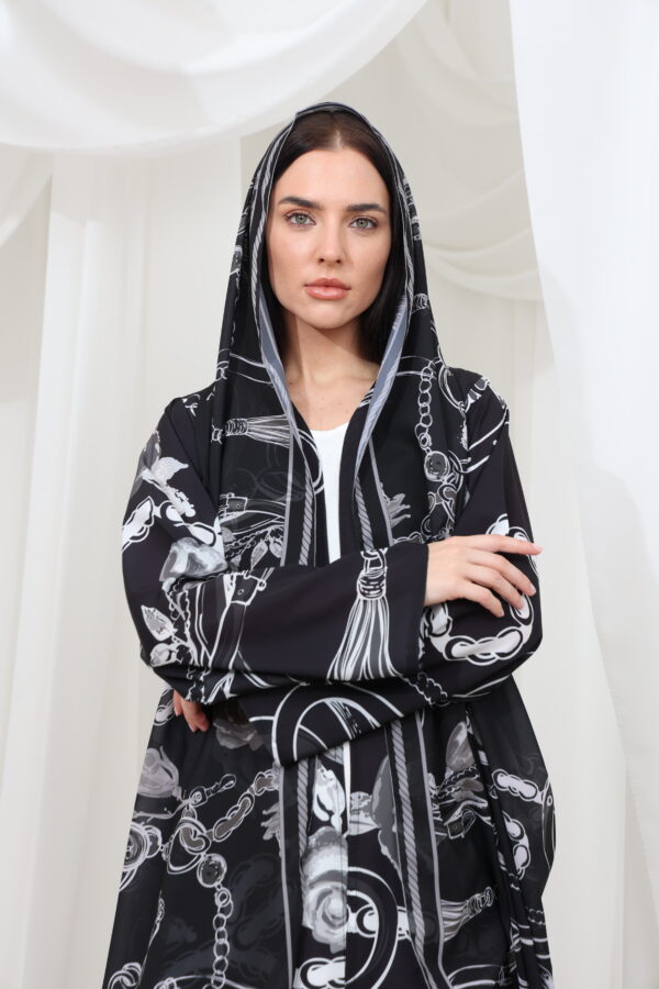 Summer Collection Abaya - 8429 - Image 6
