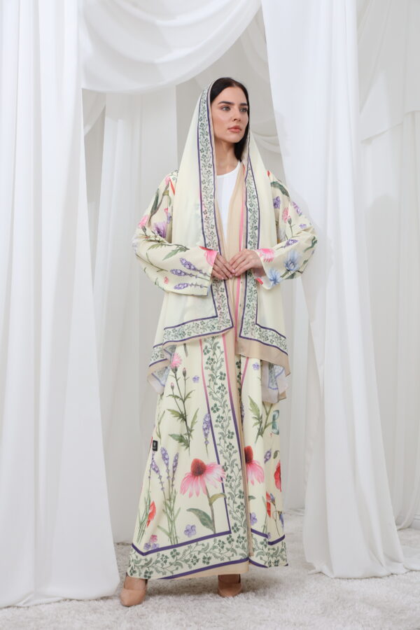 Summer Collection Abaya - 8413 - Image 2