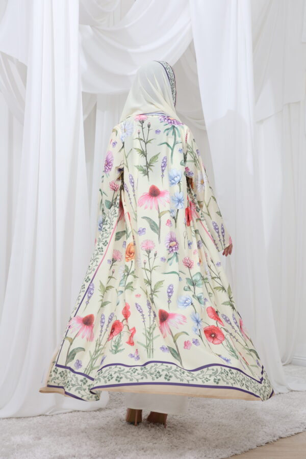 Summer Collection Abaya - 8413 - Image 3