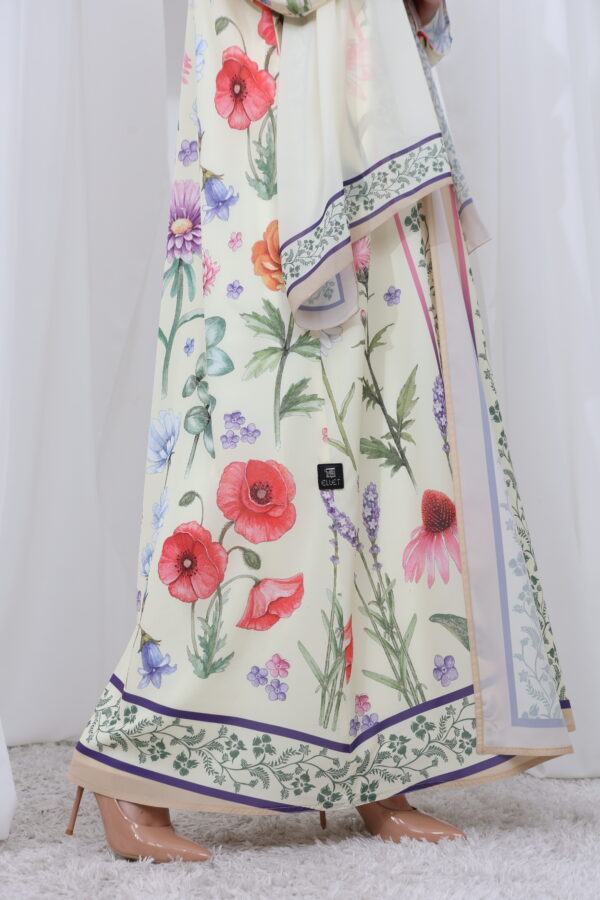 Summer Collection Abaya - 8413 - Image 5