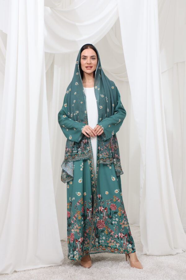 Summer Collection Abaya - 8435 - Image 2
