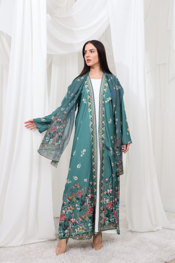 Summer Collection Abaya - 8435 - Image 6