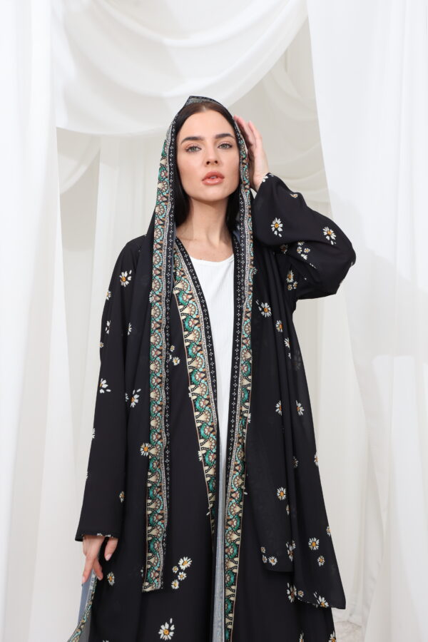 Summer Collection Abaya - 8431 - Image 3
