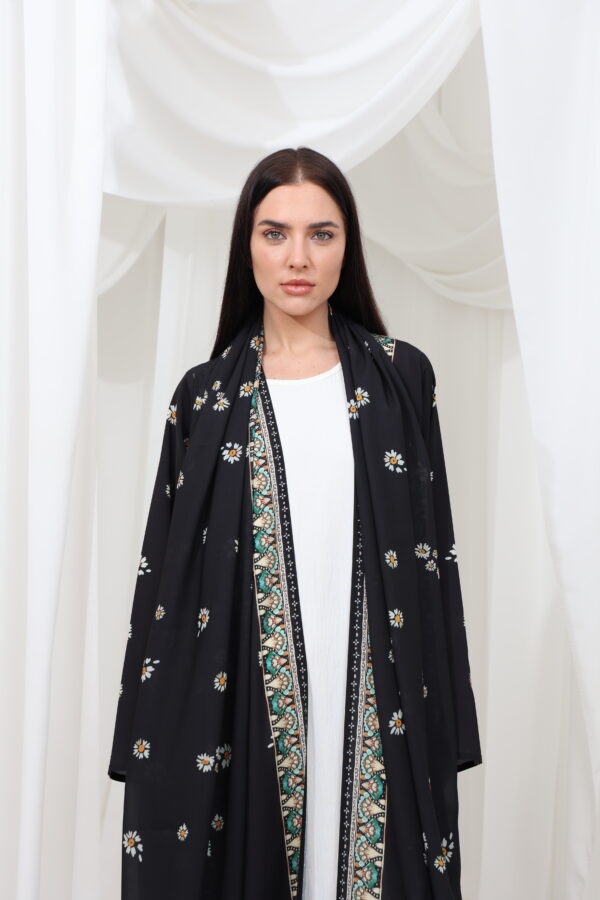 Summer Collection Abaya - 8431 - Image 7