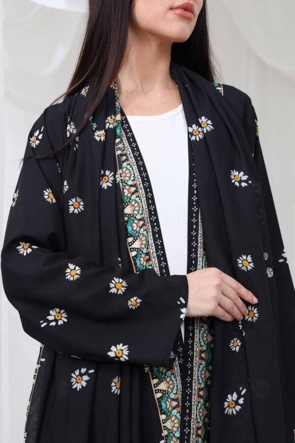 Summer Collection Abaya - 8431 - Image 4