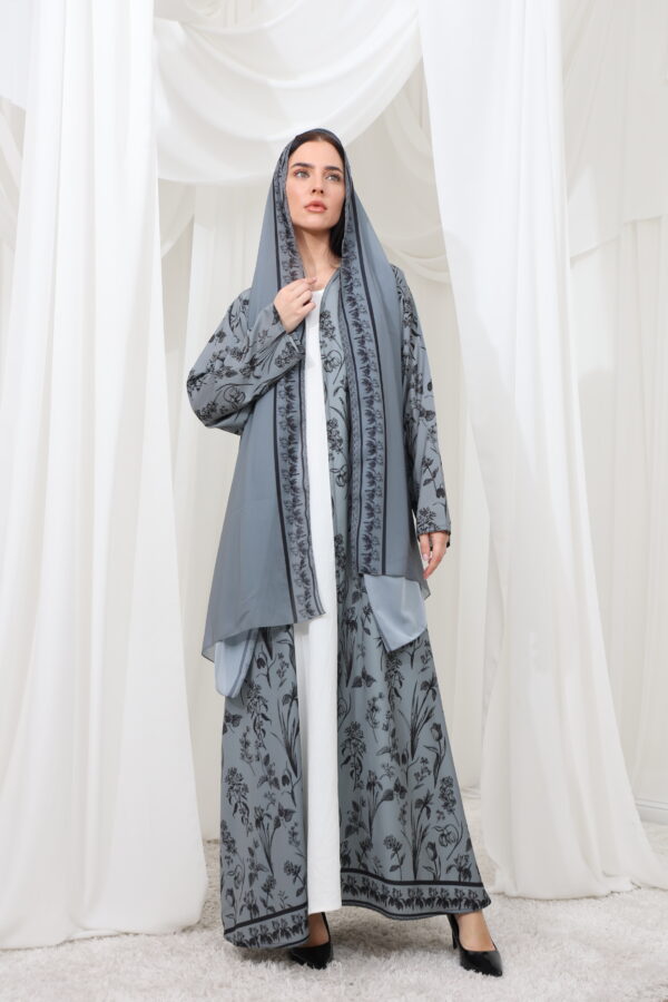 Summer Collection Abaya - 8416 - Image 2