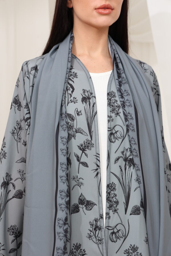 Summer Collection Abaya - 8416 - Image 7