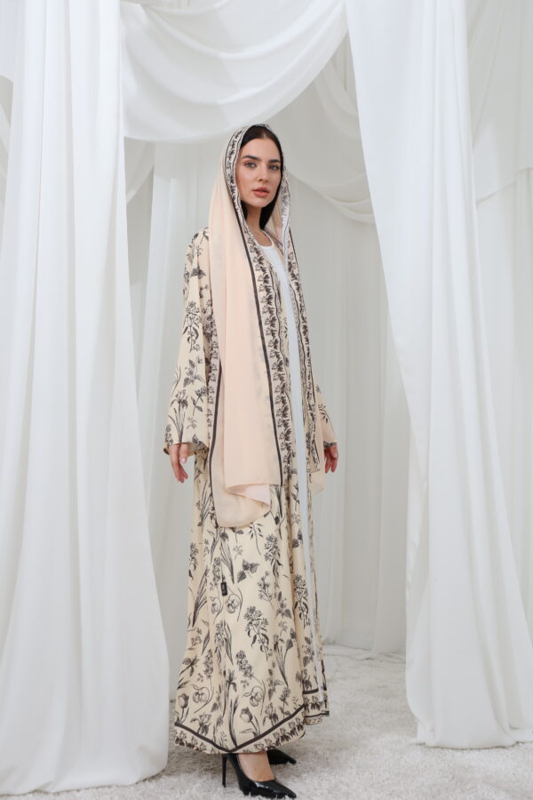 Summer Collection Abaya - 8419 - Image 3