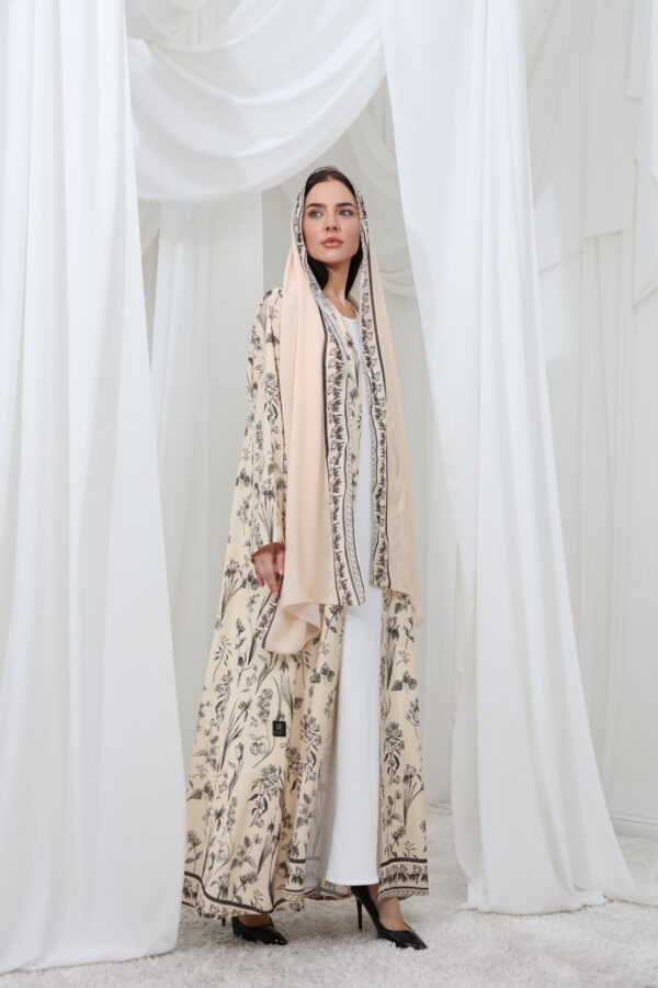 Summer Collection Abaya - 8419 - Image 4