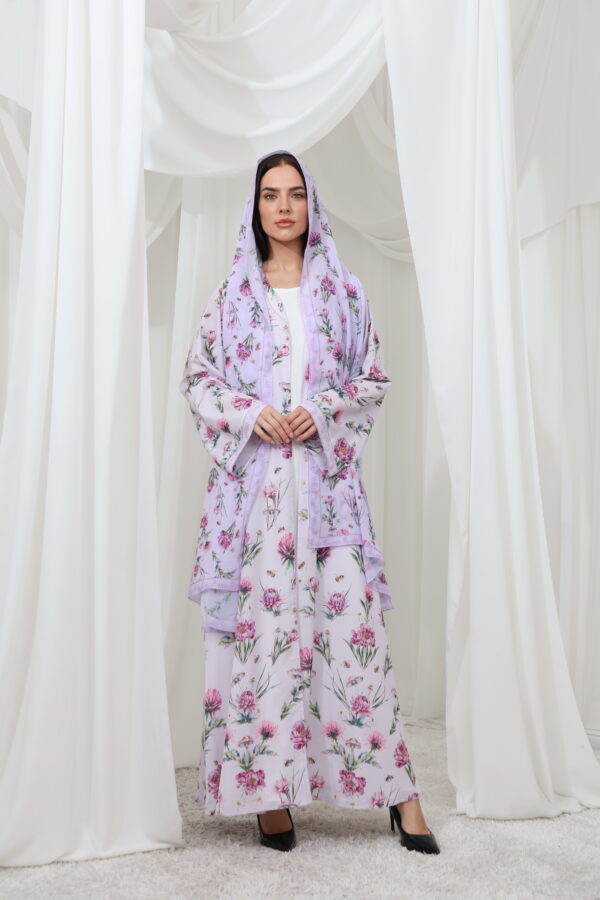 Summer Collection Abaya - 8439 - Image 2