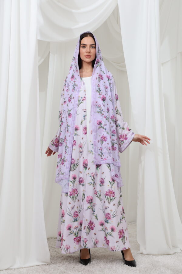 Summer Collection Abaya - 8439 - Image 3