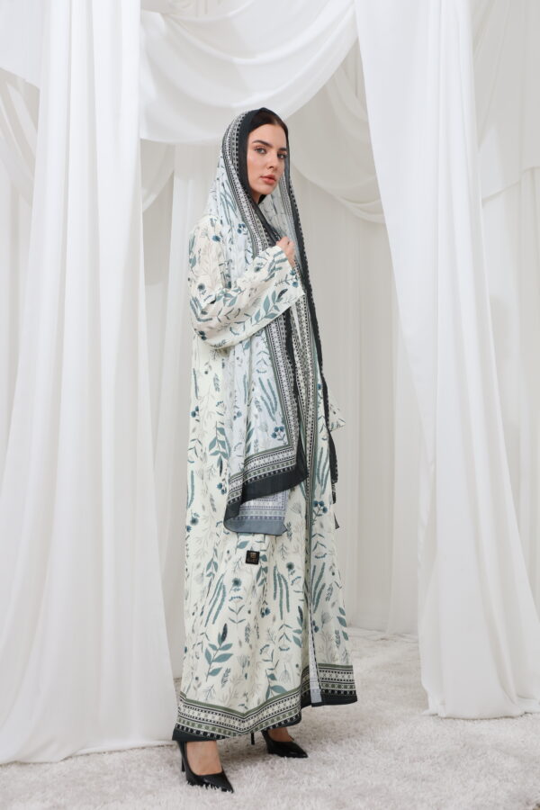 Summer Collection Abaya - 8418 - Image 3