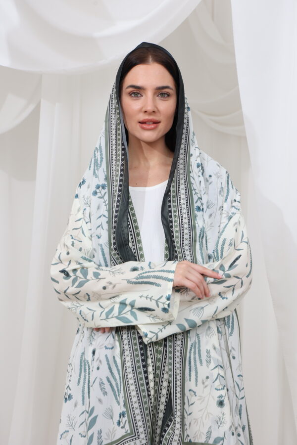 Summer Collection Abaya - 8418 - Image 5