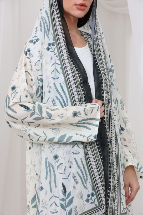 Summer Collection Abaya - 8418 - Image 6