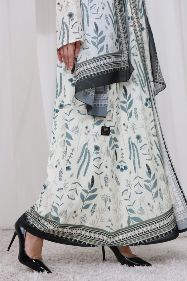 Summer Collection Abaya - 8418 - Image 7