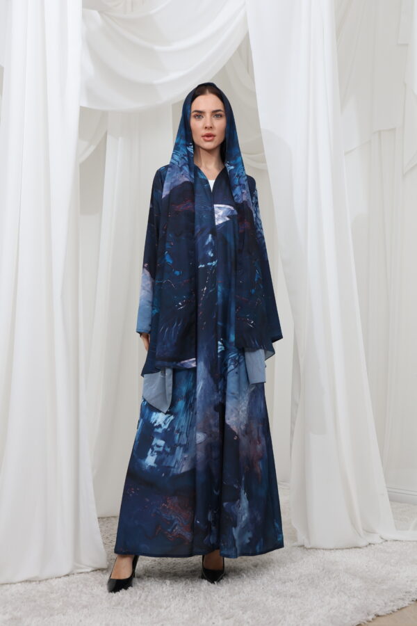 Summer Collection Abaya - 8434 - Image 2