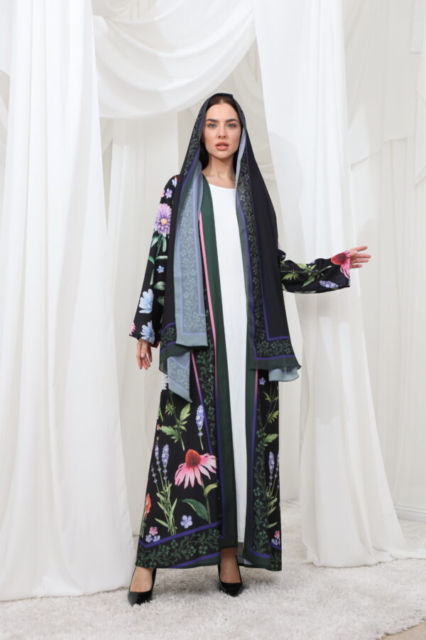 Summer Collection Abaya - 8415 - Image 4