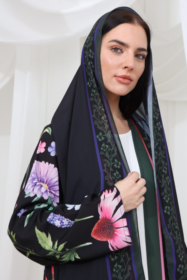 Summer Collection Abaya - 8415 - Image 7