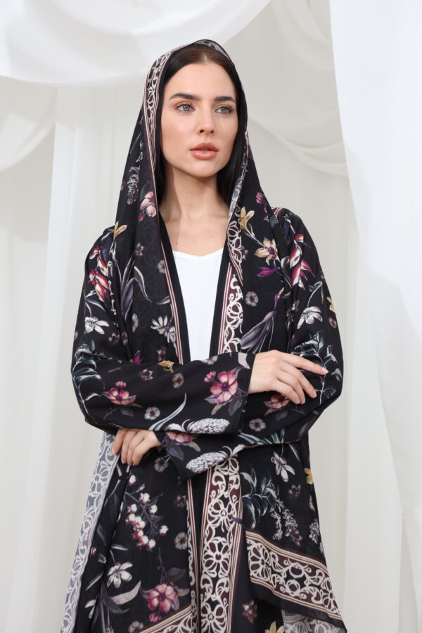 Summer Collection Abaya - 8433 - Image 5