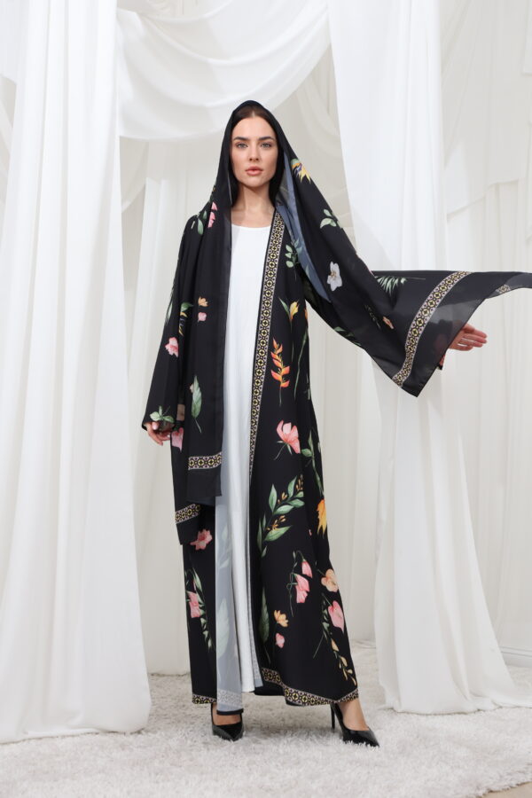 Summer Collection Abaya - 8432 - Image 3