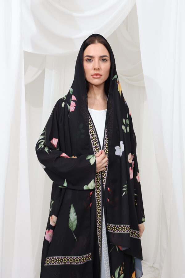Summer Collection Abaya - 8432 - Image 5