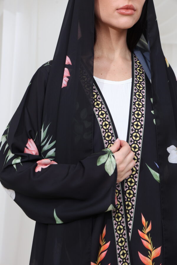 Summer Collection Abaya - 8432 - Image 6
